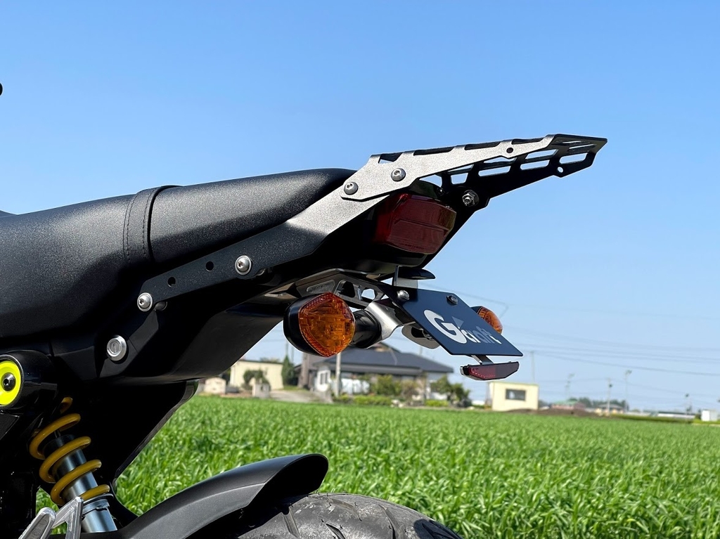 2021新型グロム(GROM 2BJ-JC92) G-Craft(ジークラフト)ビレットライセンスホルダー