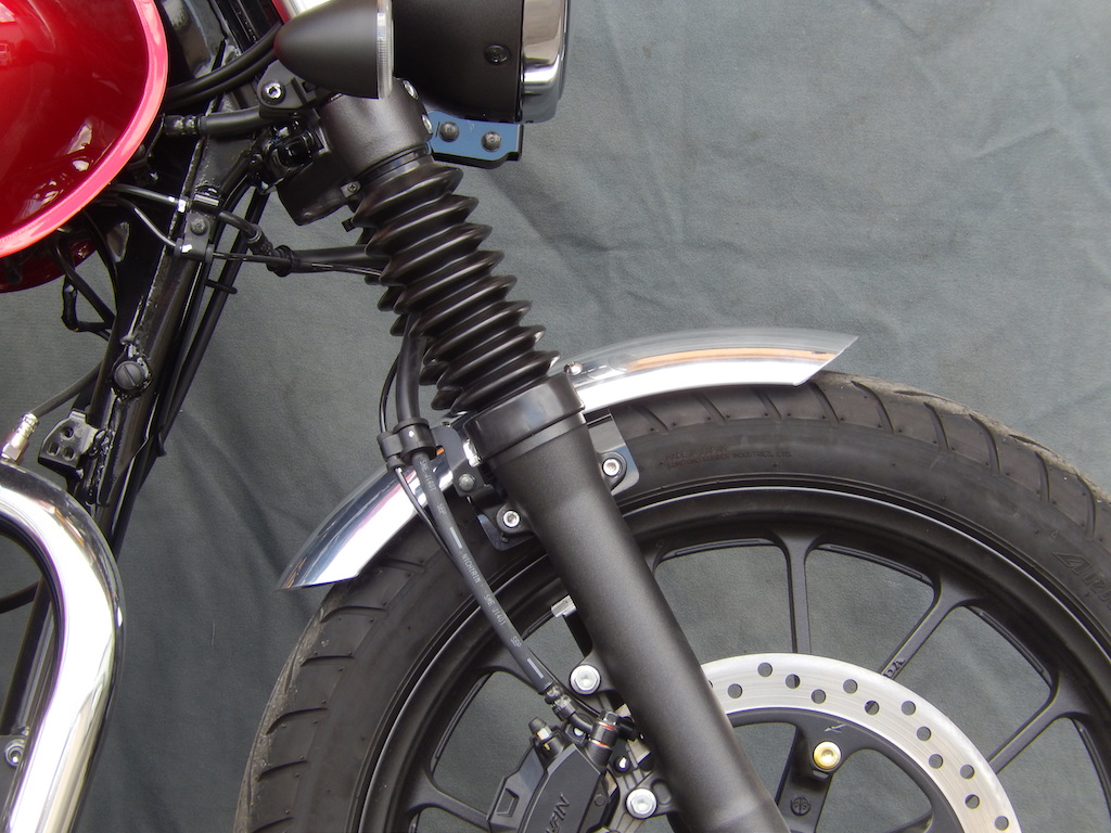 HONDA GB350 OSCAR（オスカー）フロントアルミショートフェンダー