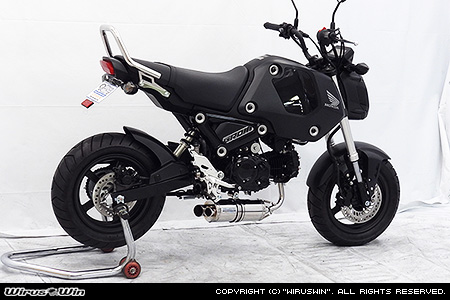 2021新型グロム(GROM 2BJ-JC92) WirusWin(ウイルズウィン)ツインテールダウンマフラー フルエキゾースト