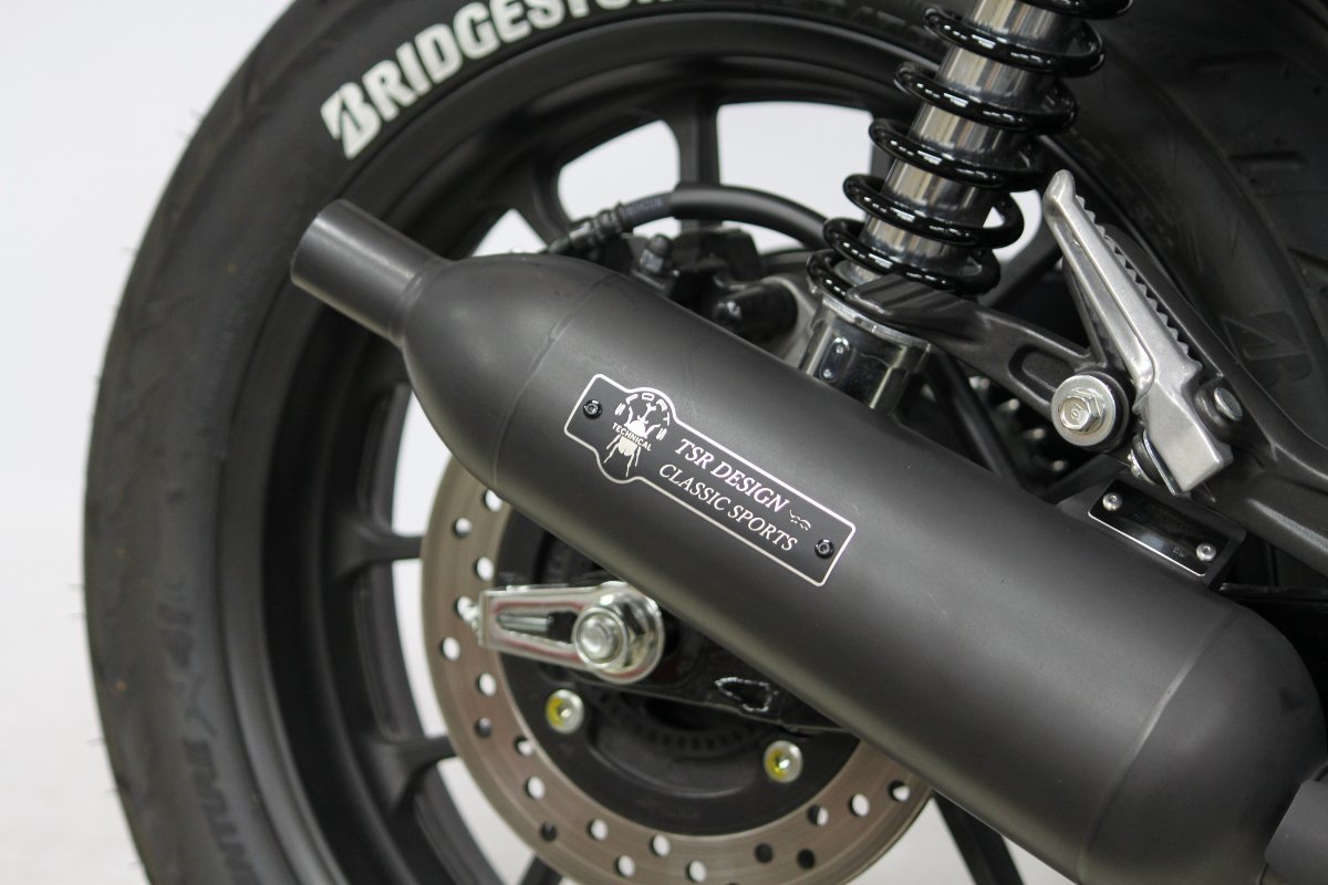 HONDA GB350 TSR（テクニカルスポーツ）スリップオン キャブトン ブラック