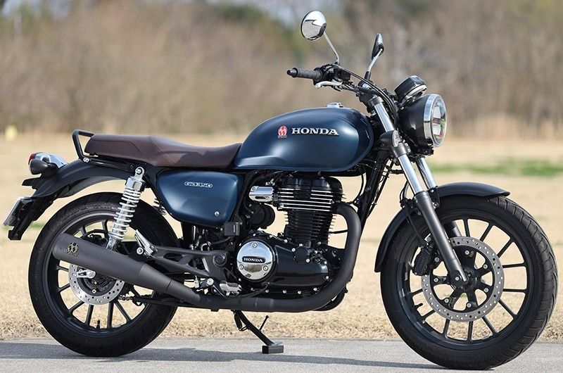 HONDA GB350 SP忠男 POWERBOX サイレンサーブラックエディション