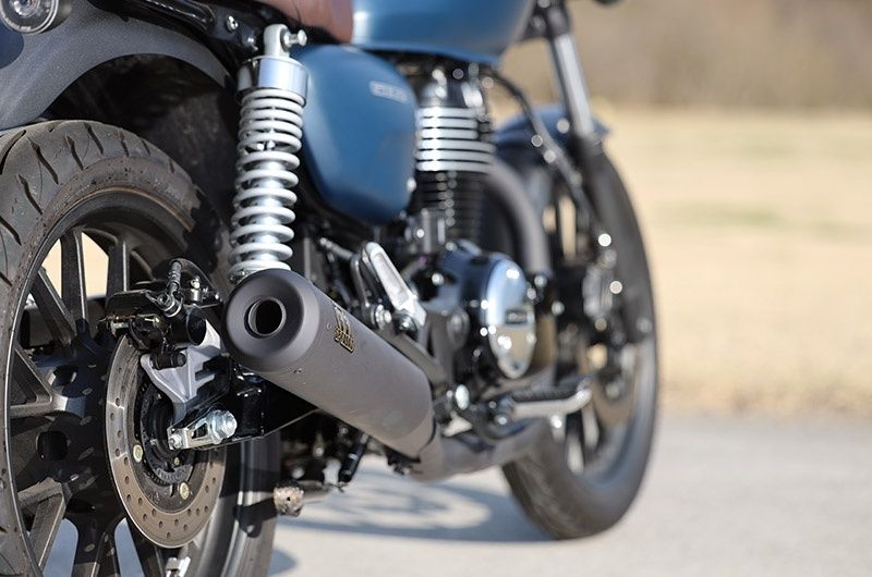 HONDA GB350 SP忠男 POWERBOX サイレンサーブラックエディション