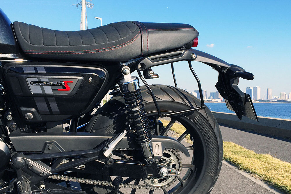 HONDA GB350 WORLDWALK（ワールドウォーク）マルチサドルバッグサポート ブラック（GB350S用アタッチメント付）