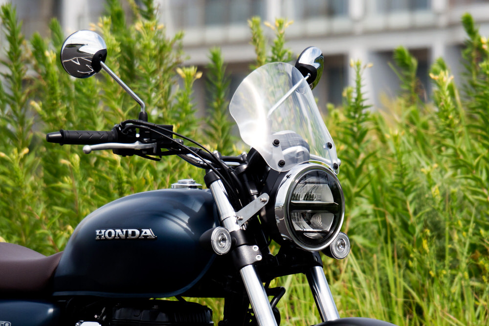 HONDA GB350 WORLD WALK（ワールドウォーク）メーターバイザー ミドル