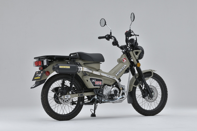 HONDA CT125 新型ハンターカブ(JA55) YAMAMOTO RACING（ヤマモトレーシング）SUS アルミプレス マフラー