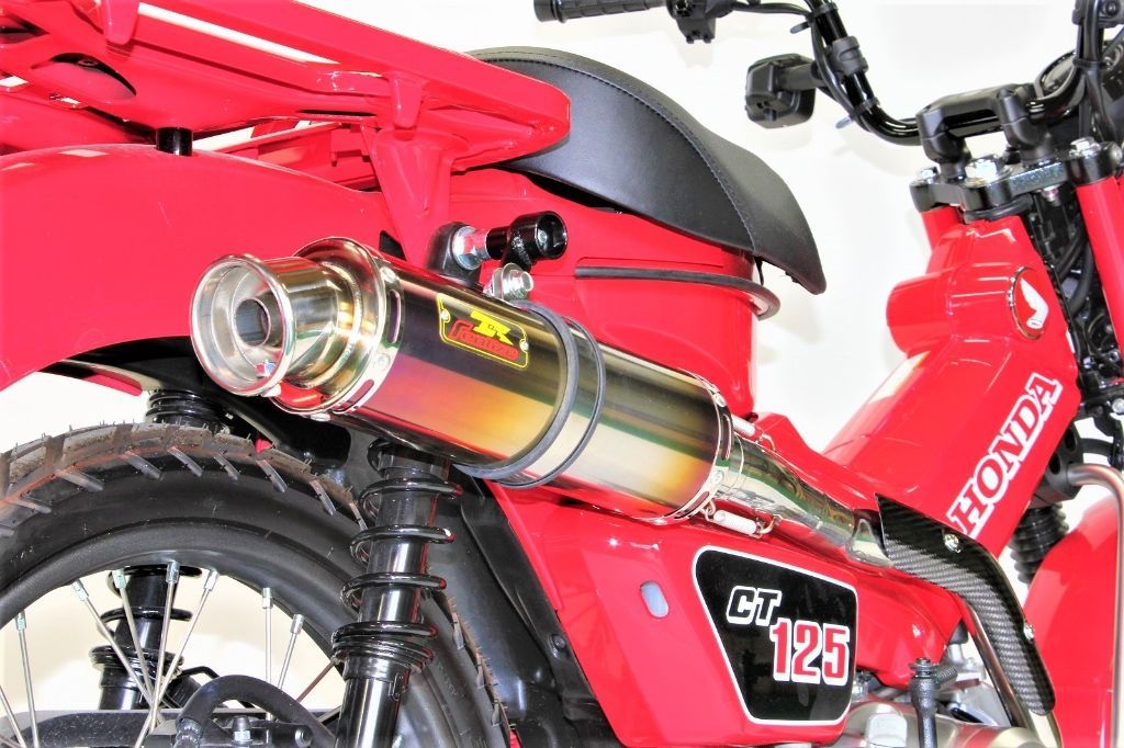 HONDA CT125 新型ハンターカブ(JA55) Realize（リアライズ）アップタイプエンプレスTi チタンマフラー