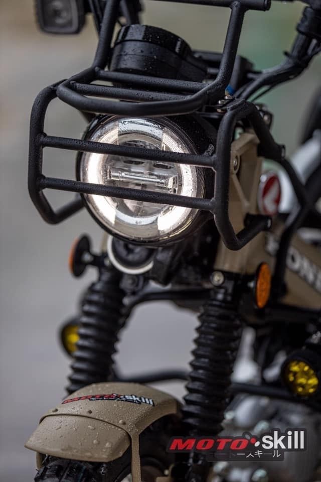 HONDA CT125 新型ハンターカブ MOTOSKILL（モートースキール）Head light guard