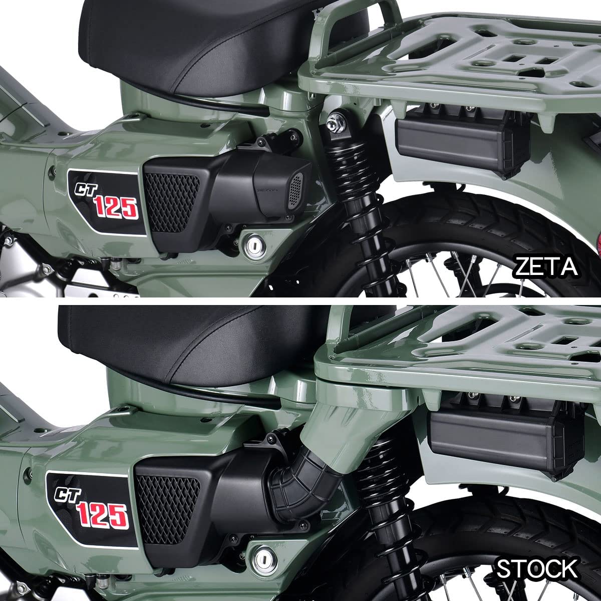 HONDA CT125 新型ハンターカブ(JA55) ZETA コンバージョンダクト