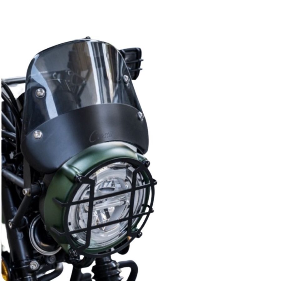 HONDA CT125 新型ハンターカブ(JA55) Black Windshield Classic for CT125