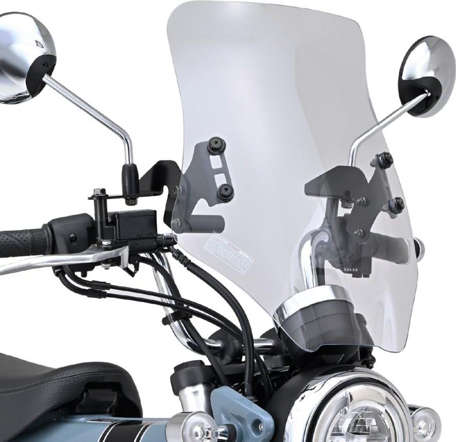 HONDA Dax125(8BJ-JB04) DAYTONA(デイトナ)ウインドシールド RSシリーズ ロング クリアー