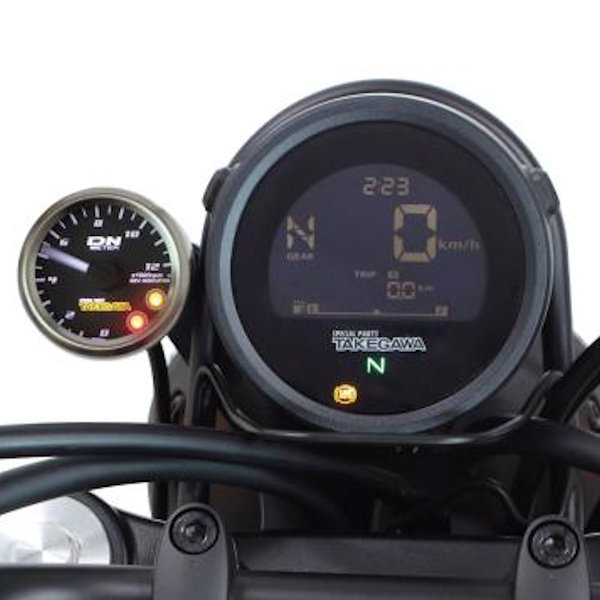 HONDA CL250(8BK-MC57) SP武川（TAKEGAWA）Φ48スモールDNタコメーターキット12500RPM
