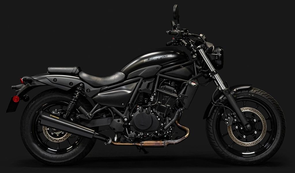 KAWASAKI ELIMINATOR（エリミネーター/EL400A） TRICKSTAR（トリックスター）政府認証スリップオンマフラー