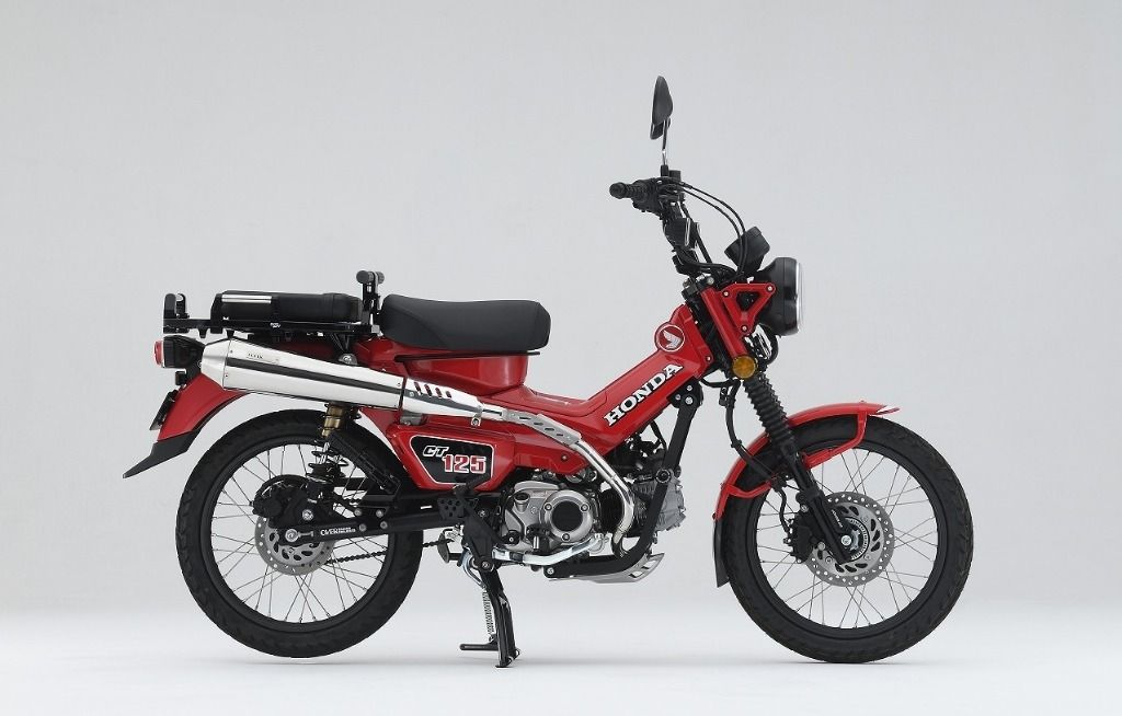 HONDA CT125 新型ハンターカブ OVER（オーヴァー）SSEメガホン アップマフラー
