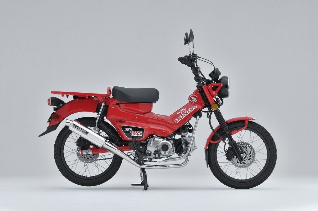 HONDA CT125 新型ハンターカブ OVER（オーヴァー）SESMIC-mini フルエキゾートマフラー