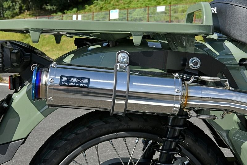 HONDA CT125 新型ハンターカブ BEAMS（ビームス）R-EVO TYPE C フルエキゾーストマフラー 政府認証