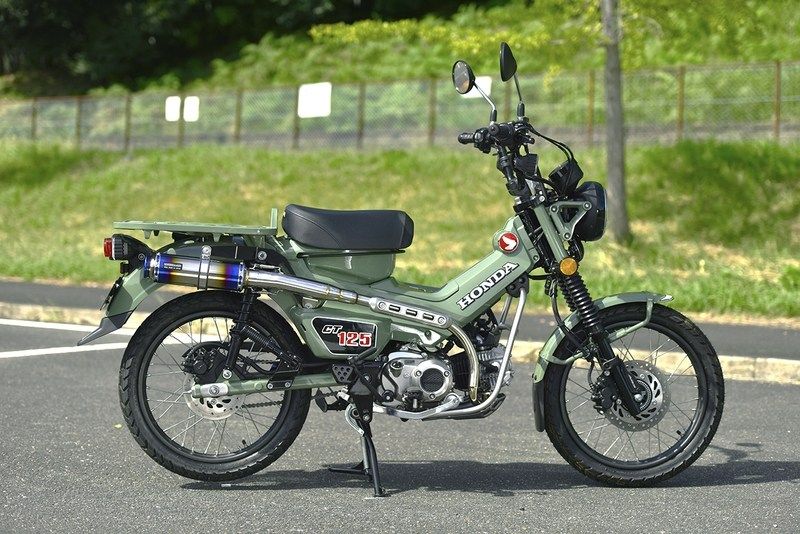 HONDA CT125 新型ハンターカブ BEAMS（ビームス）R-EVO TYPE C フルエキゾーストマフラー 政府認証