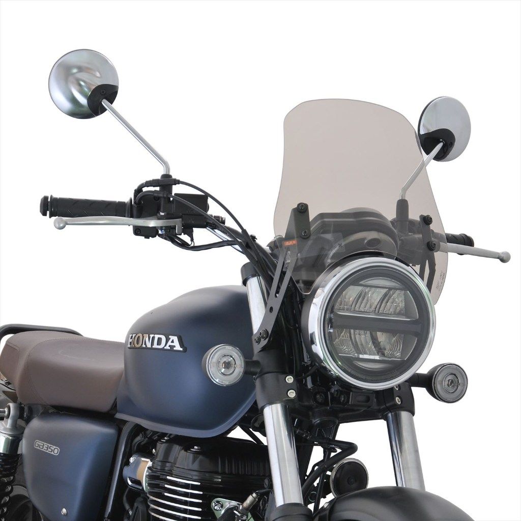 HONDA GB350 旭風防（af）メーターバイザー