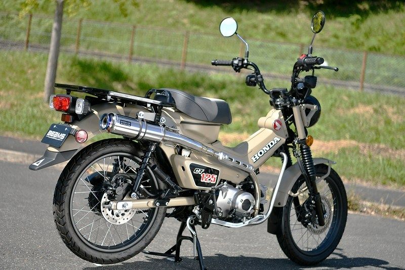 HONDA CT125 新型ハンターカブ BEAMS（ビームス）R-EVO TYPE C フルエキゾーストマフラー 政府認証