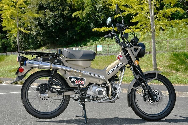 HONDA CT125 新型ハンターカブ BEAMS（ビームス）R-EVO TYPE C フルエキゾーストマフラー 政府認証