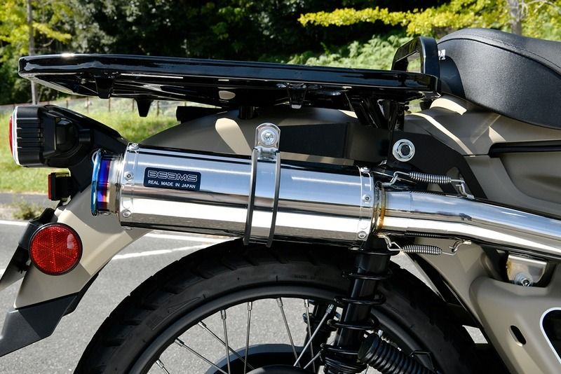 HONDA CT125 新型ハンターカブ BEAMS（ビームス）R-EVO TYPE C フルエキゾーストマフラー 政府認証