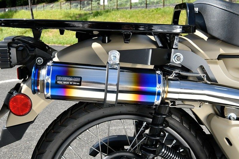 HONDA CT125 新型ハンターカブ BEAMS（ビームス）R-EVO TYPE C フルエキゾーストマフラー 政府認証