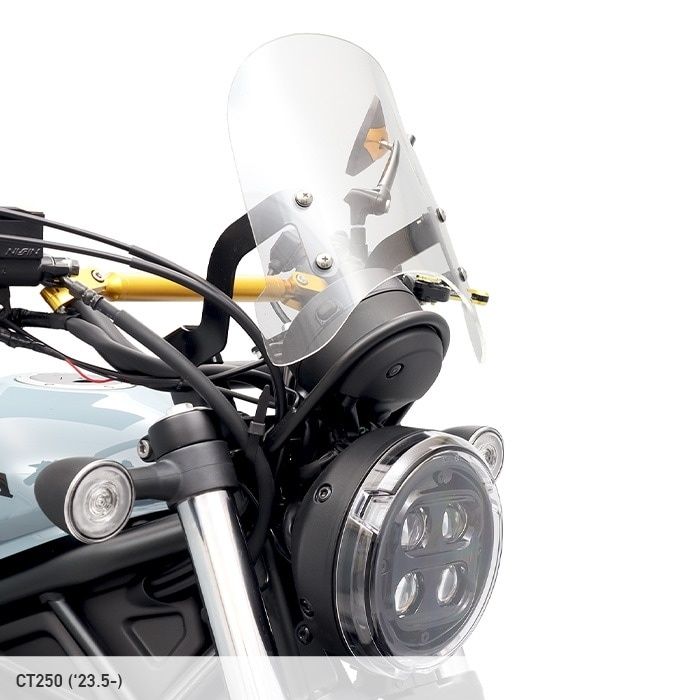 HONDA CL250(8BK-MC57) ENDURANCE（エンデュランス）フロントキャリア対応メーターバイザーセット＋取り付けキット