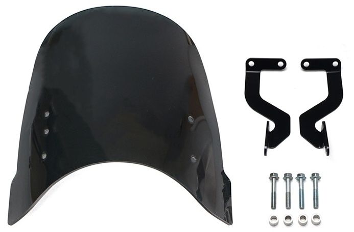 HONDA CL250(8BK-MC57) ENDURANCE（エンデュランス）フロントキャリア対応メーターバイザーセット＋取り付けキット