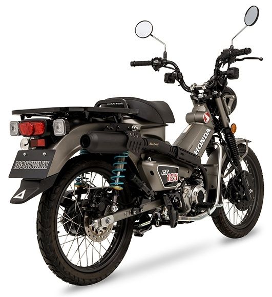 HONDA CT125 新型ハンターカブ MORIWAKI（モリワキ）フルエキゾーストマフラー MONSTER BLACK LIMITED