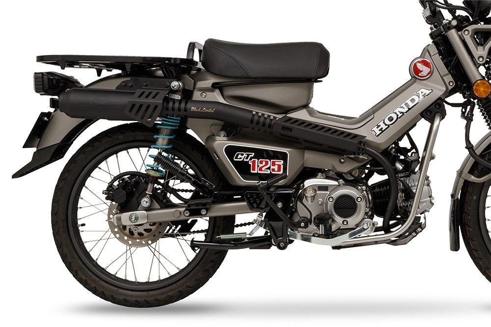 HONDA CT125 新型ハンターカブ MORIWAKI（モリワキ）フルエキゾーストマフラー MONSTER BLACK LIMITED