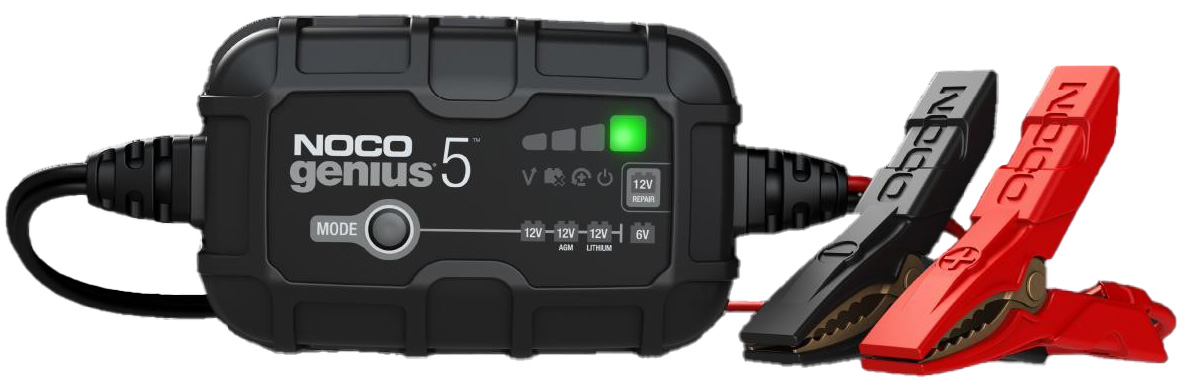 NOCO Genius5 はコンパクト高機能でコスパ抜群なバッテリーチャージャー