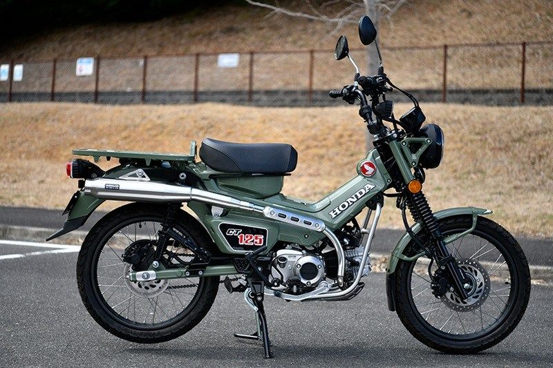 HONDA CT125 新型ハンターカブ BEAMS（ビームス）パワートレック マフラー ステンレス