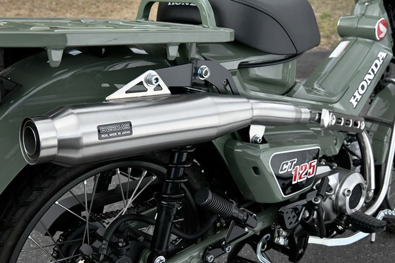 HONDA CT125 新型ハンターカブ BEAMS（ビームス）パワートレック マフラー ステンレス