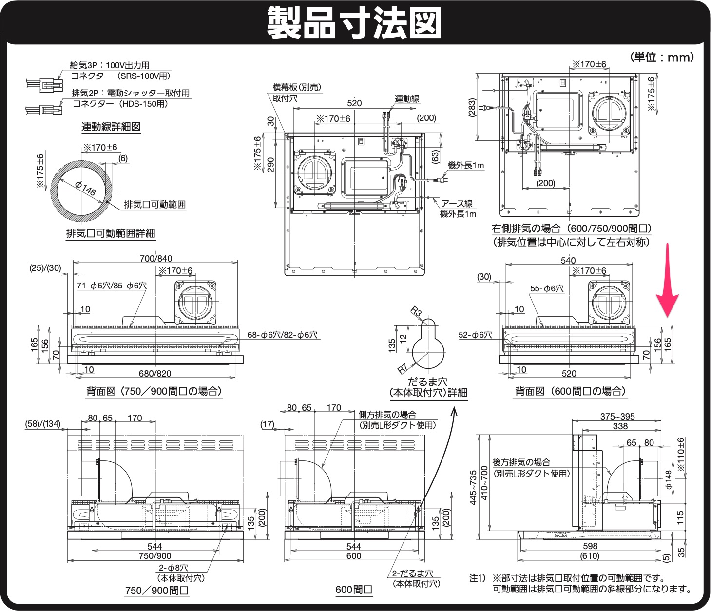 レンジフードDIY交換！開口部が低いプロペラファンから薄型シロッコファンに